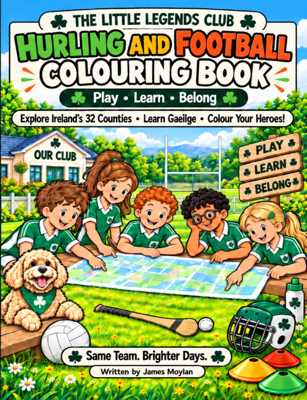 Colouring Book: Hurling and Football Colouring Book cover